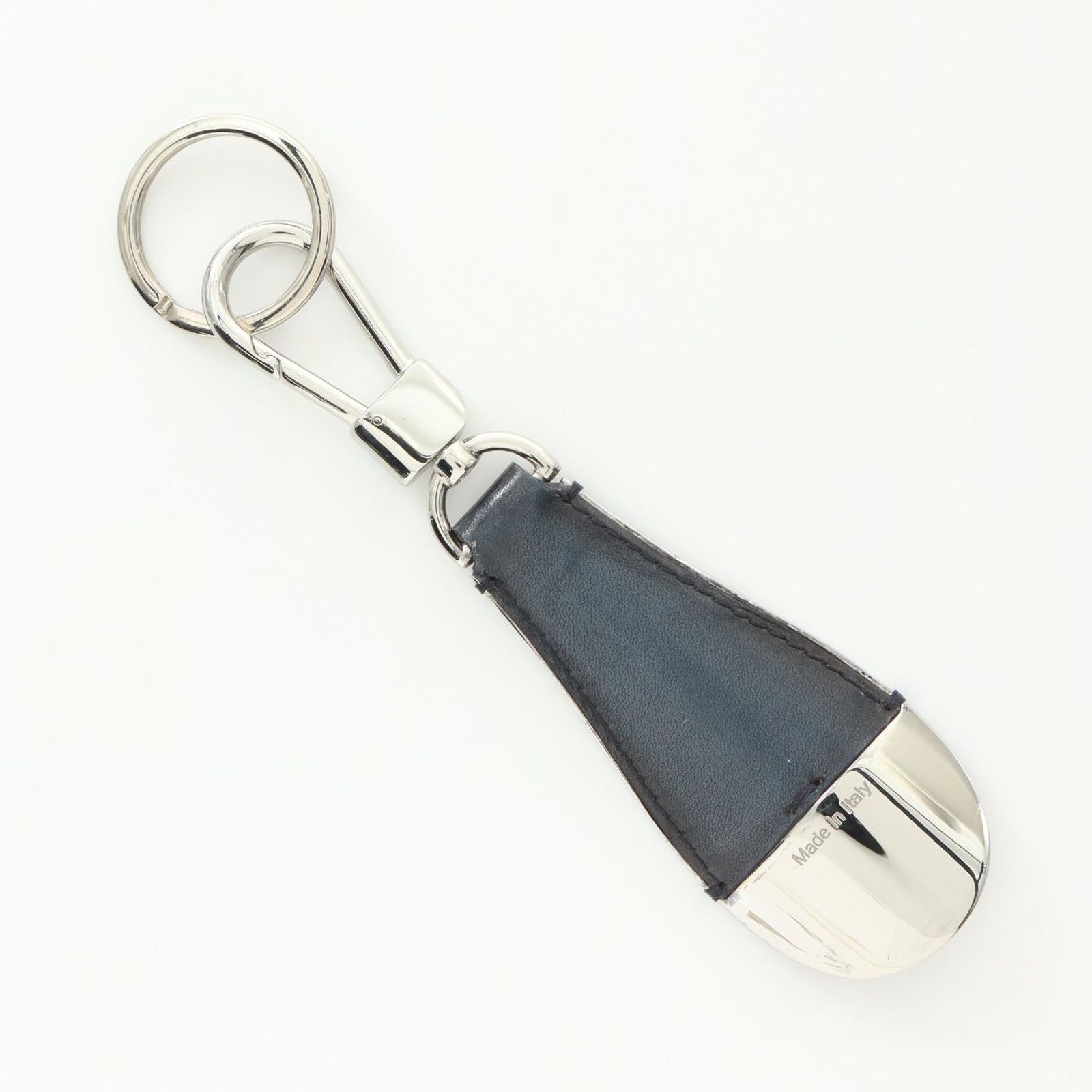 BERLUTI ネイビー キーホルダー