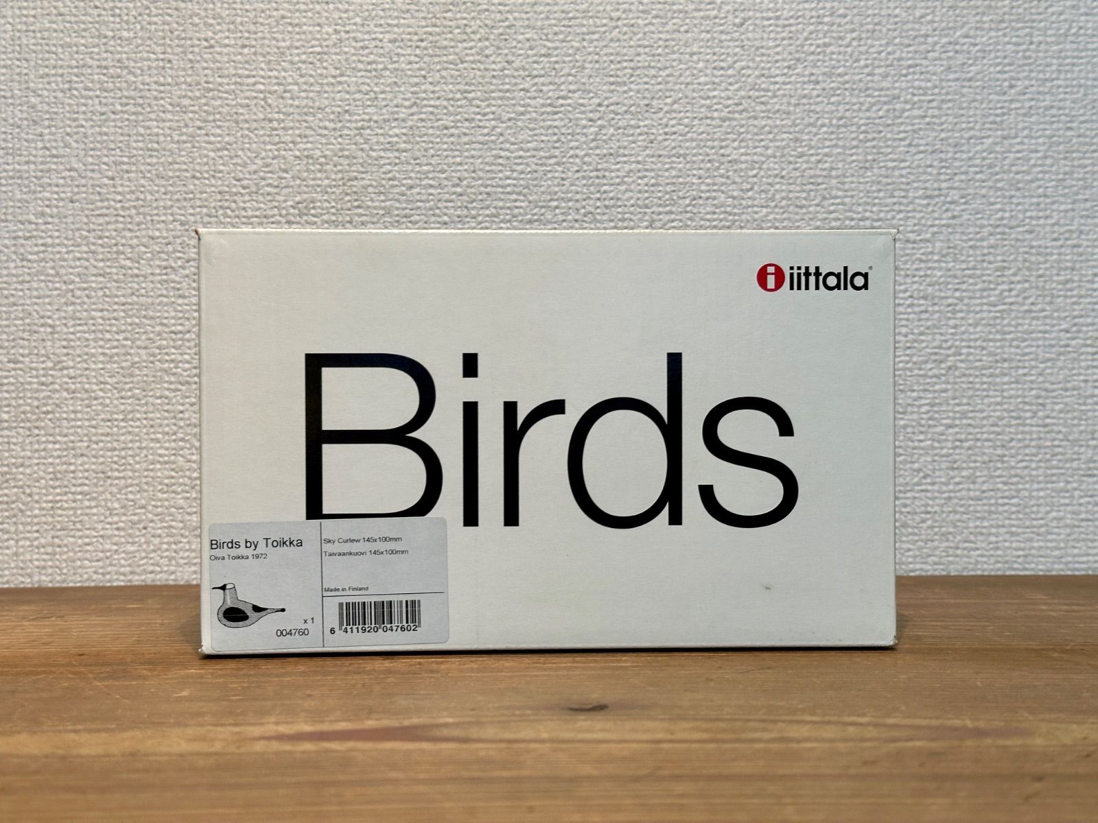 イッタラ『オイバ トイッカ スカイカールー』IITTALA Oiva Toikka Sky