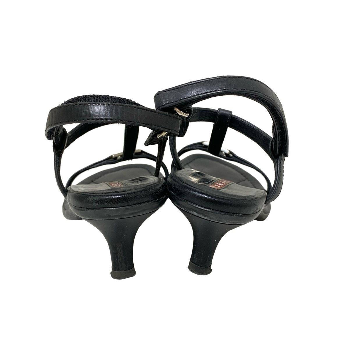 PRADA ブラック スポーツサンダル 36 当日発送