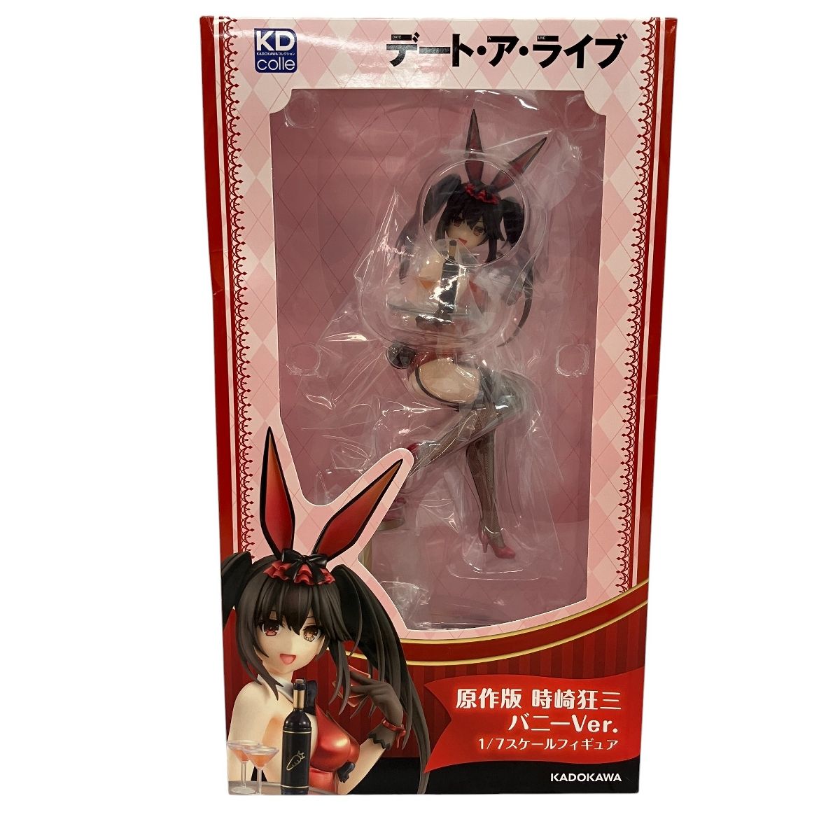 大特価!! カドカワ 1/7 バニーver 時崎狂三 原作版 デート・ア・ライブ サプライ・アクセサリ・グッズ