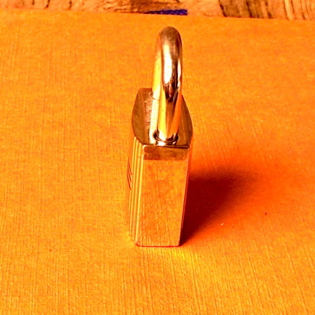 ⛄極美品⛄エルメス カデナ パドロック南京錠 鍵 no.102シルバー#526