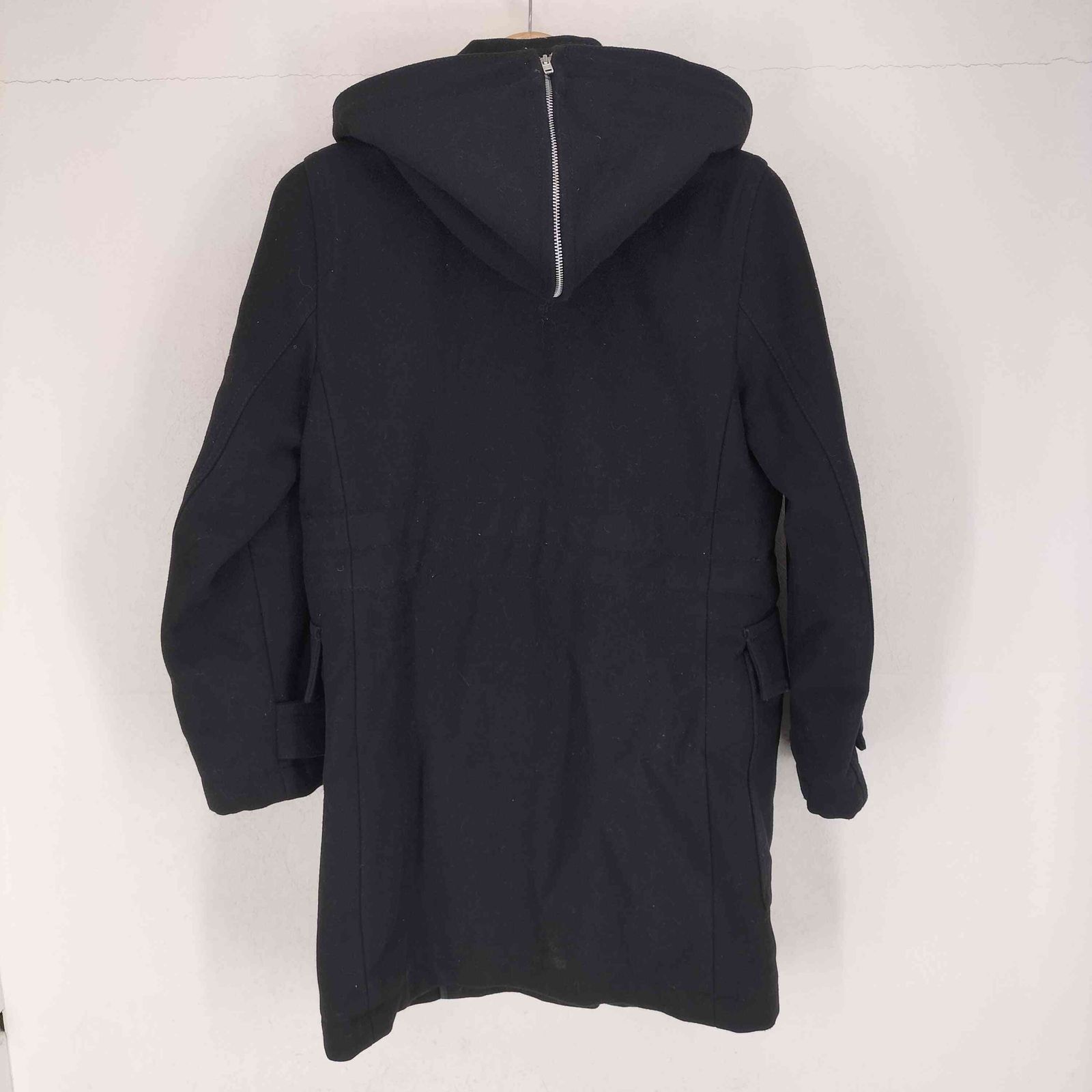 ギャップ Gap OLD 00S 裏地キルティング フードボアモッズコート レディース import S