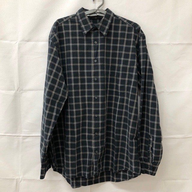 エディー・バウアー 長袖シャツ ノーカラー チェック柄 トップス レディース PXSサイズ レッド Eddie Bauer エディー・バウアー 長袖シャツ ノーカラー チェック柄 トップス