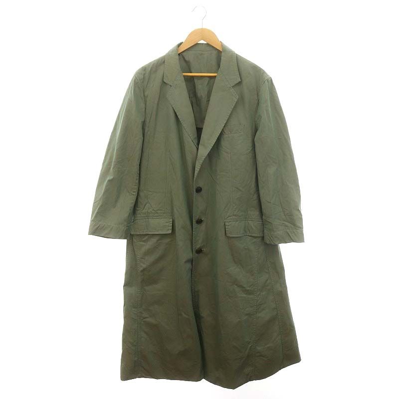 新品 男女兼用 ヨウジヤマモト ワイズ バングオン ロングデニムコート