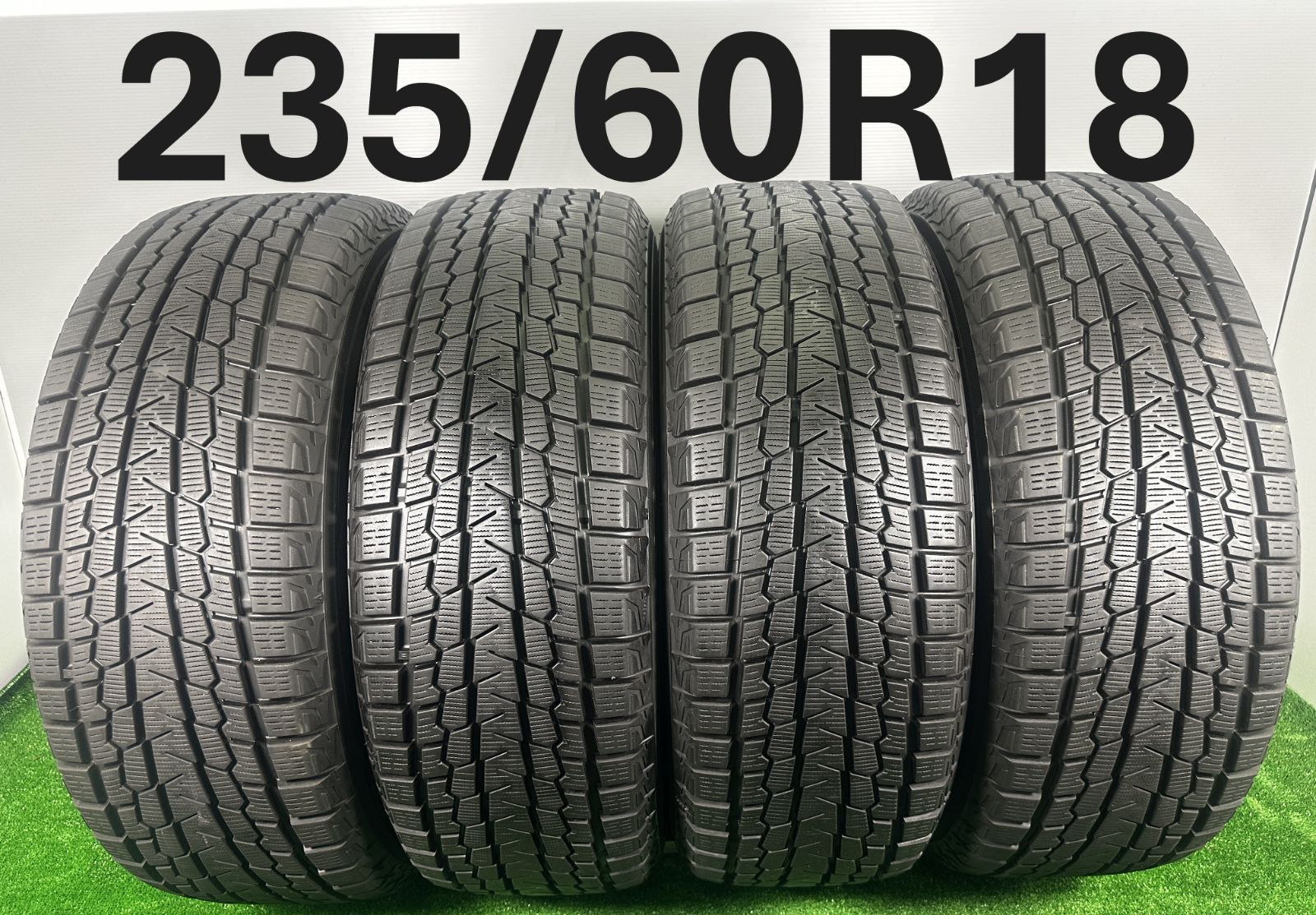 235|60R18 ヨコハマ G075 4本 冬タイヤ スタッドレス TA185
