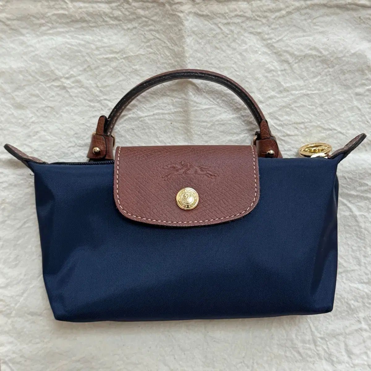 Longchamp ロンシャン ミニ ル プリアージュ オリジナル ハンドル ポーチバッグ