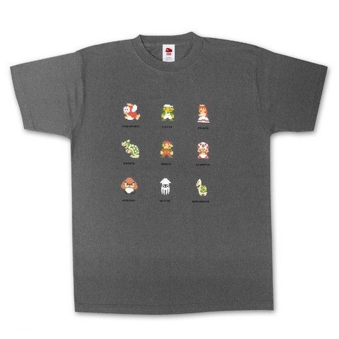 クラブニンテンドー★クラブニンテンドーTシャツ2010 グレー Mサイズ S/S club.nintendo クラブニンテンドー Tシャツ 2010 L - メルカリ