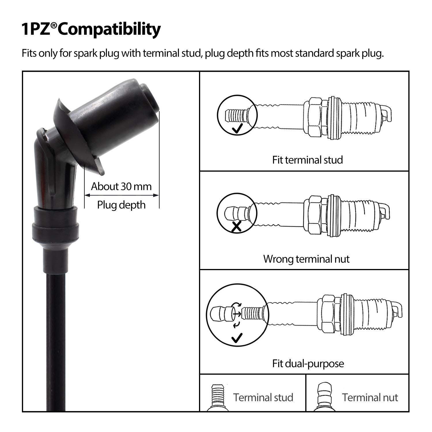 メルカリShops - 【在庫セール】1PZ JGB-C01 強化 イグニッションコイル プラグコード