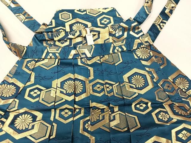 平和屋着物○男性 馬乗り袴 金襴袴 亀甲花文 AAAZ6824ph 金襴袴 