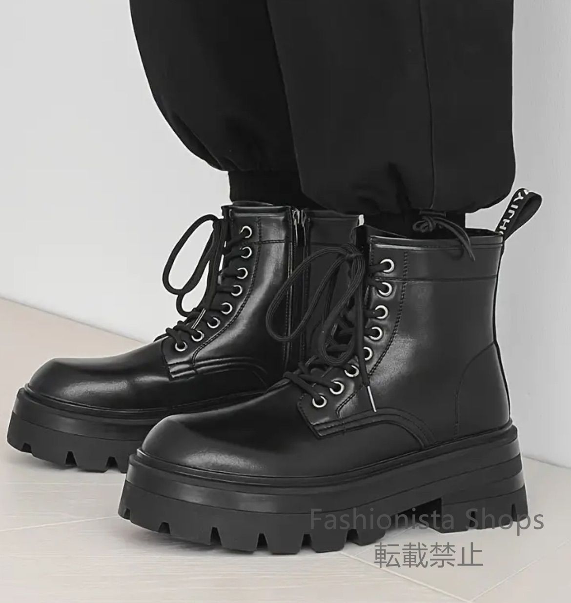 KADOYA (カドヤ) 【EG BLACK EGブラック】 ライディングブーツ 22.5