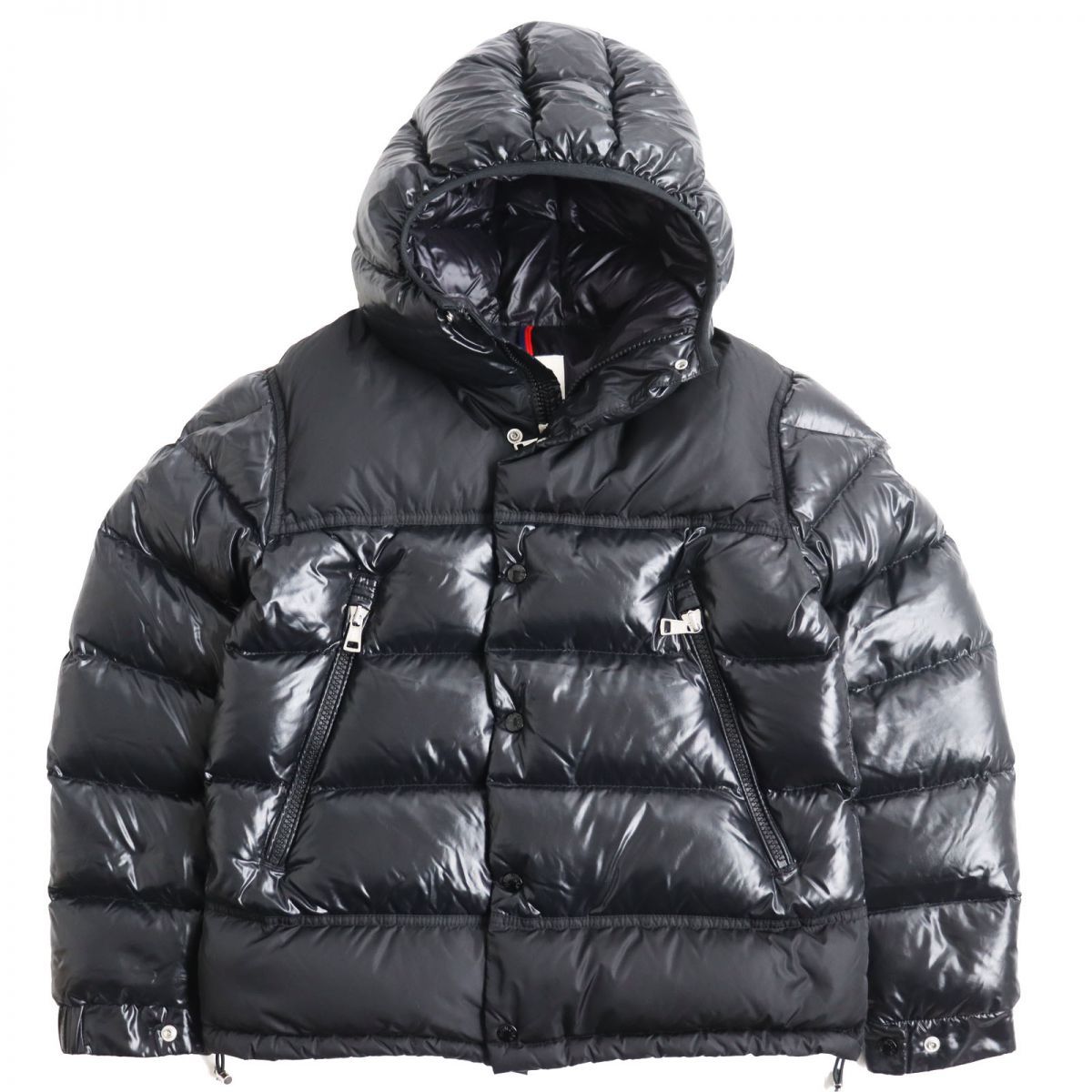 美品○17-18AW MONCLER モンクレール TANY/タニー ダブルZIP ロゴ