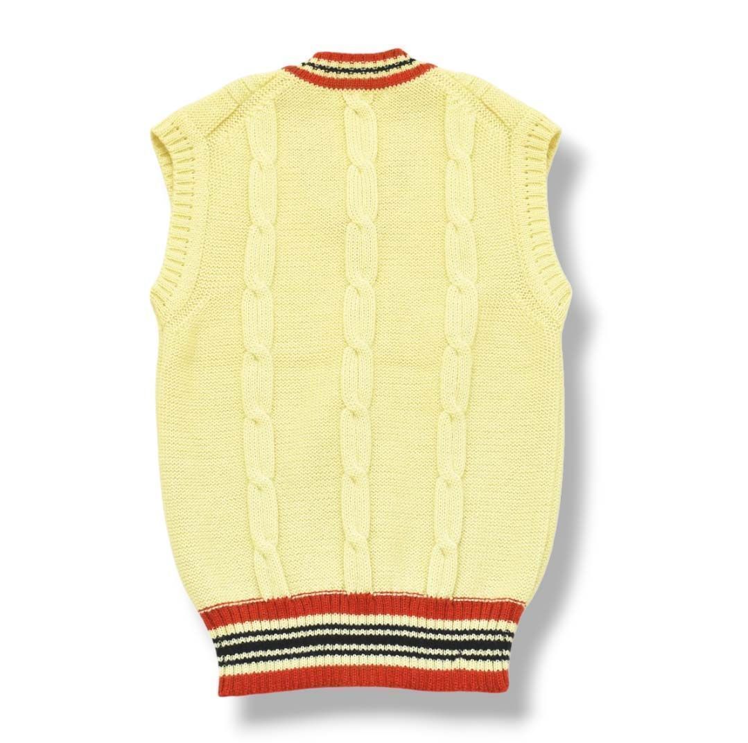 80sヴィンテージ BANANA REPUBLIC ウールケーブルニットベスト 楽天市場】90s OLD GAP Vネック コットン ケーブル チルデン