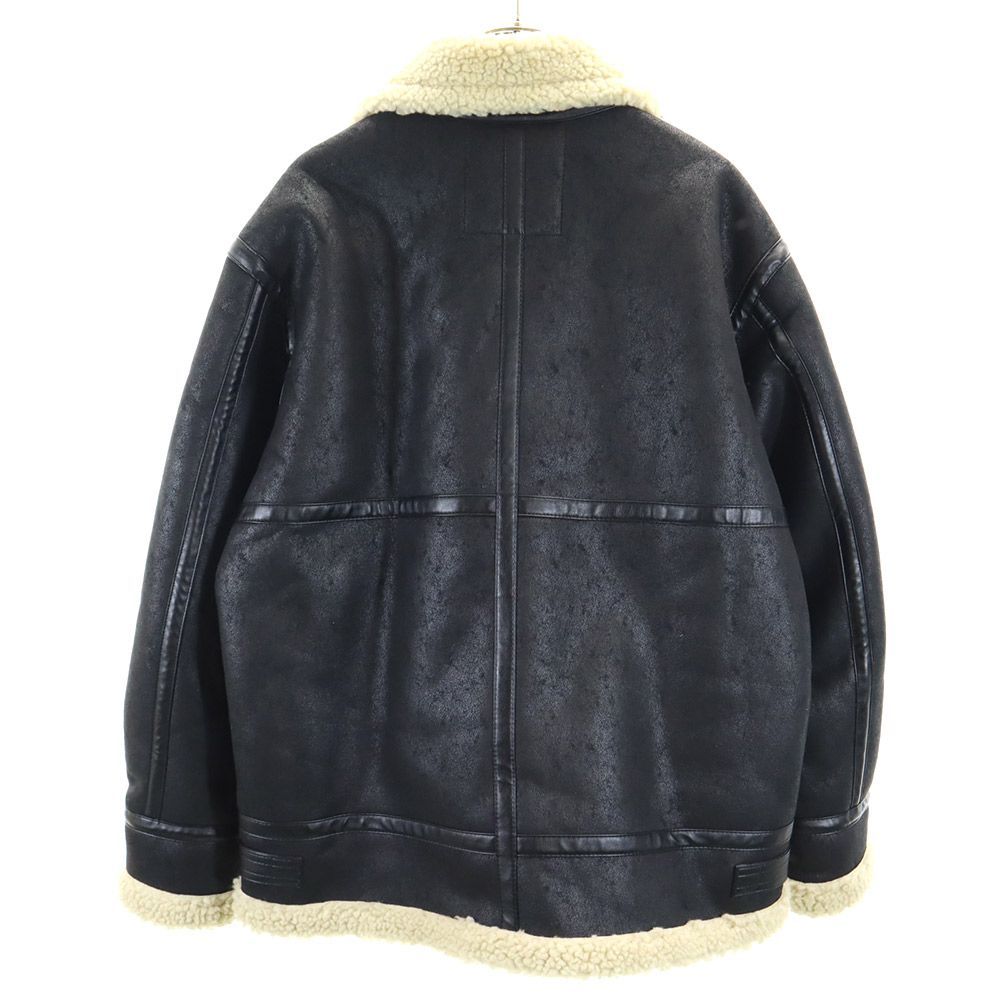 アルファインダストリーズ B3 フェイク ムートンジャケット XL 