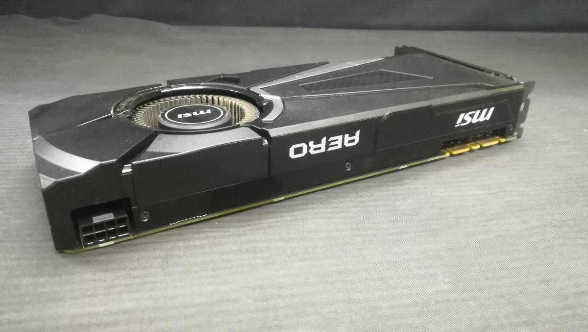 動作OK♪】MSI GEFORCE GTX1080 AERO 8GB GDDR5X 256-bit ビデオ