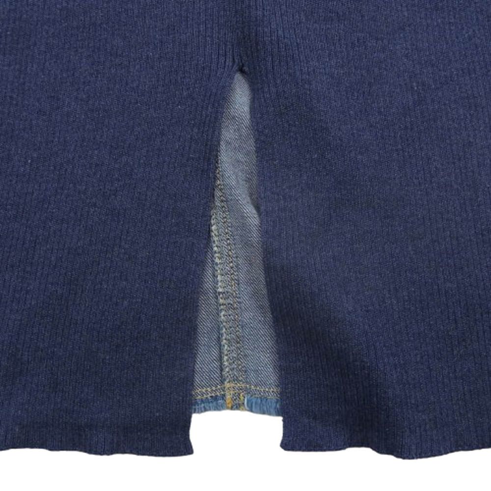 HYSTERIC GLAMOUR ヒステリックグラマー デニム　切替　ニット HYSTERIC GLAMOUR ヒステリックグラマー デニム 切替 ニット