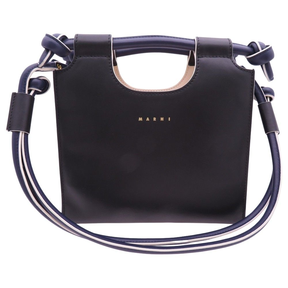 MARNI マルニ MARCEL 厳つく KNOT マルセルノット フラットバッグ