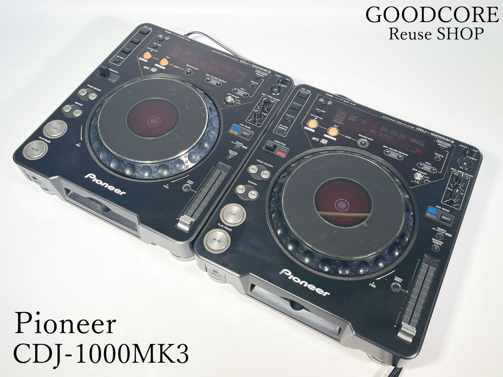 Pioneer パイオニア CDJ-1000MK3 セット 2006年製 2007年制 DJ