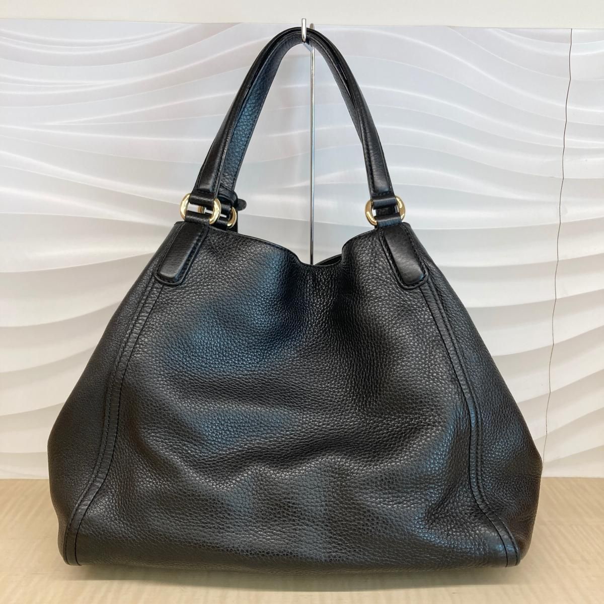 【GUCCI】ソーホー レザー スモール トートバッグ ブラック 800000100442000-13_39555add-