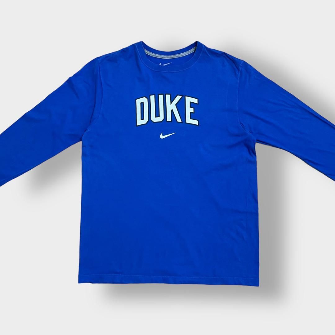 NIKE】DUKE カレッジ ロンT 長袖 ロゴ XL ビッグサイズ US古着 - メルカリ