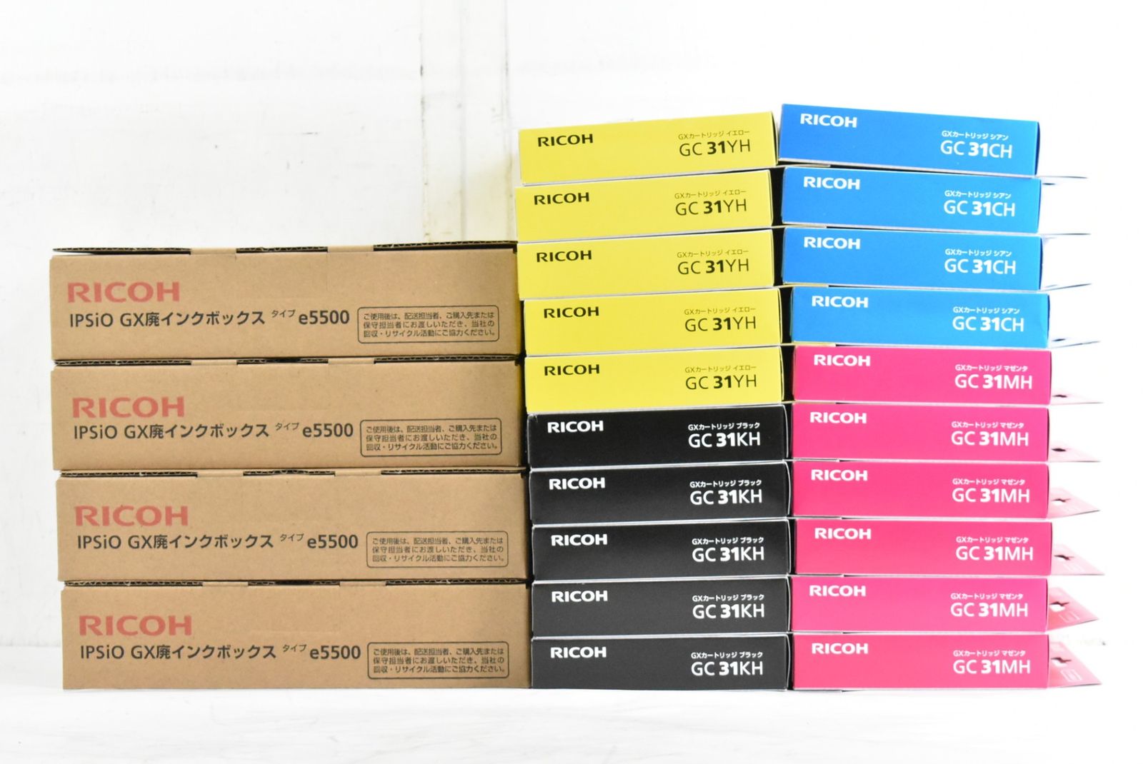 RICOH インクカートリッジ 31MH 31CH 31YH セット　Lサイズ RICOH インクカートリッジ 31MH 31CH 31YH セット Lサイズ リコー