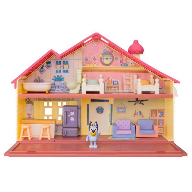 新品未使用未開封TAKARA TOMY ブルーイファミリーのおうち O タカラトミー ブルーイ かぐがいっぱい!2かいだて!ブルーイ