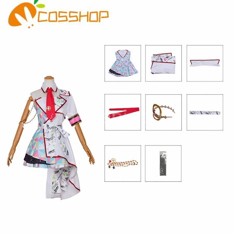 人気商品 プロジェクトセカイ カラフルステージ feat. 白石杏しらいしあん コス服 鳳えむ コスプレ衣装 イベント 演出服 変装 二次会 Cos