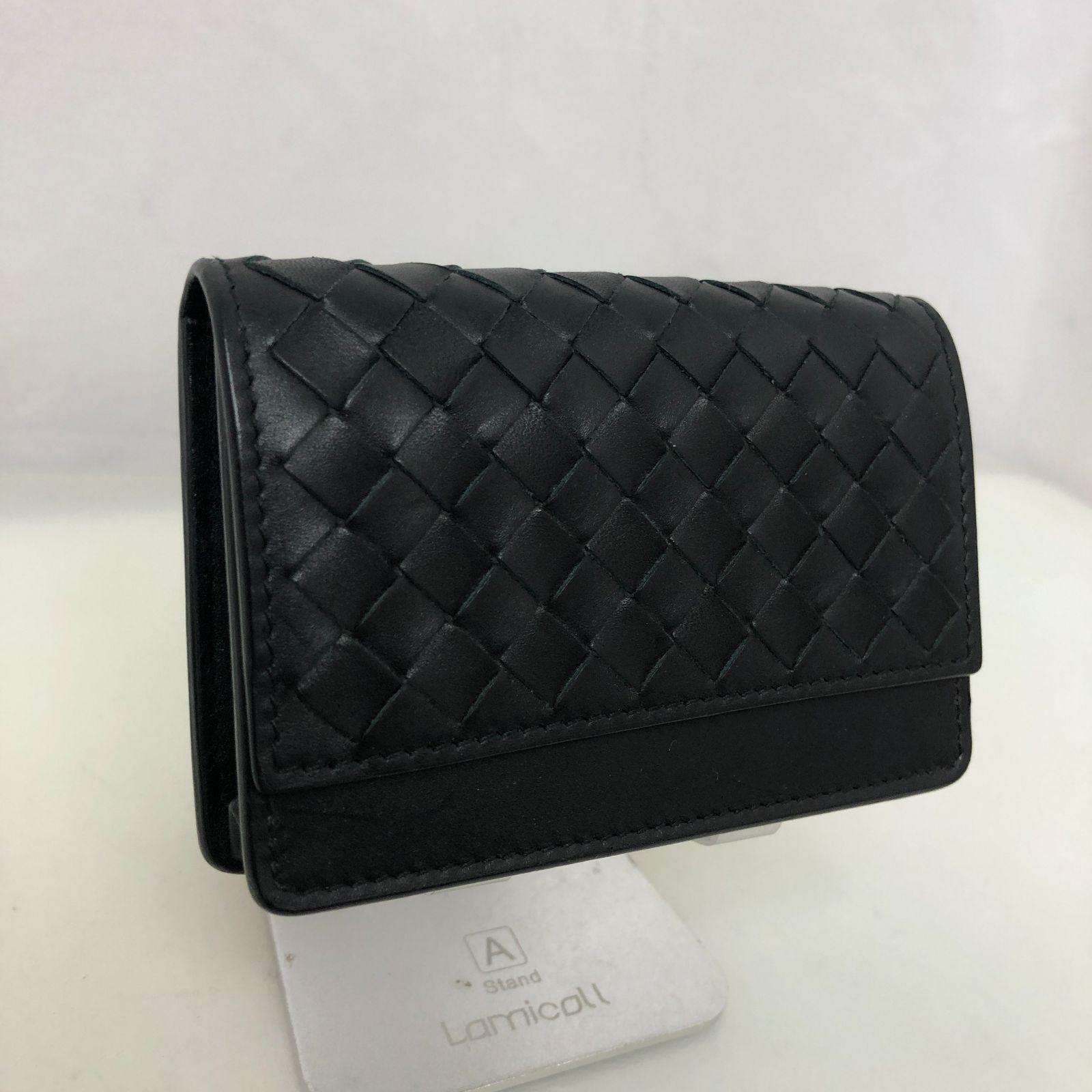 Bottega Veneta ボッテガヴェネタ 名刺入れ カードケース ブラック UWAW 10-9249