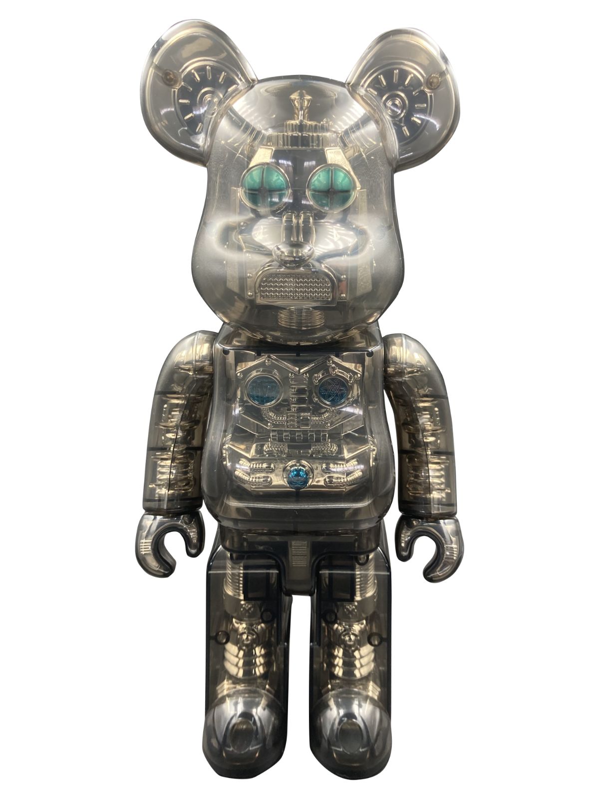 BE@RBRICK HxS CLEAR BLACK 400%廣田彩玩所 - メルカリ