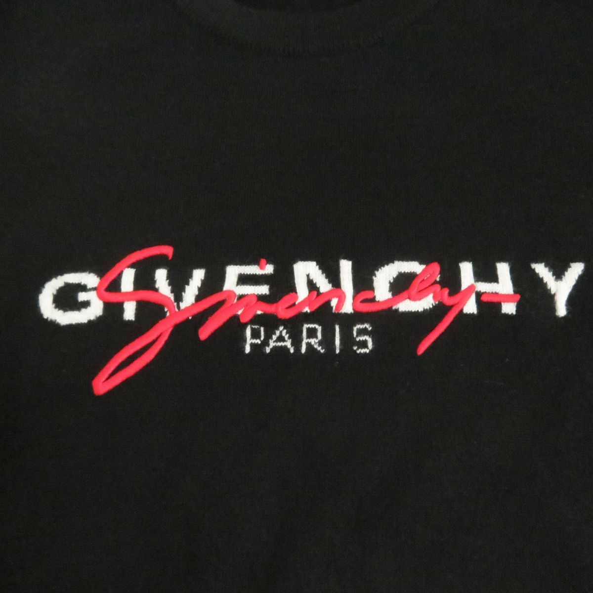 美品□19AW GIVENCHY/ジバンシィ BM90B1404X シグネチャーロゴ エン ...