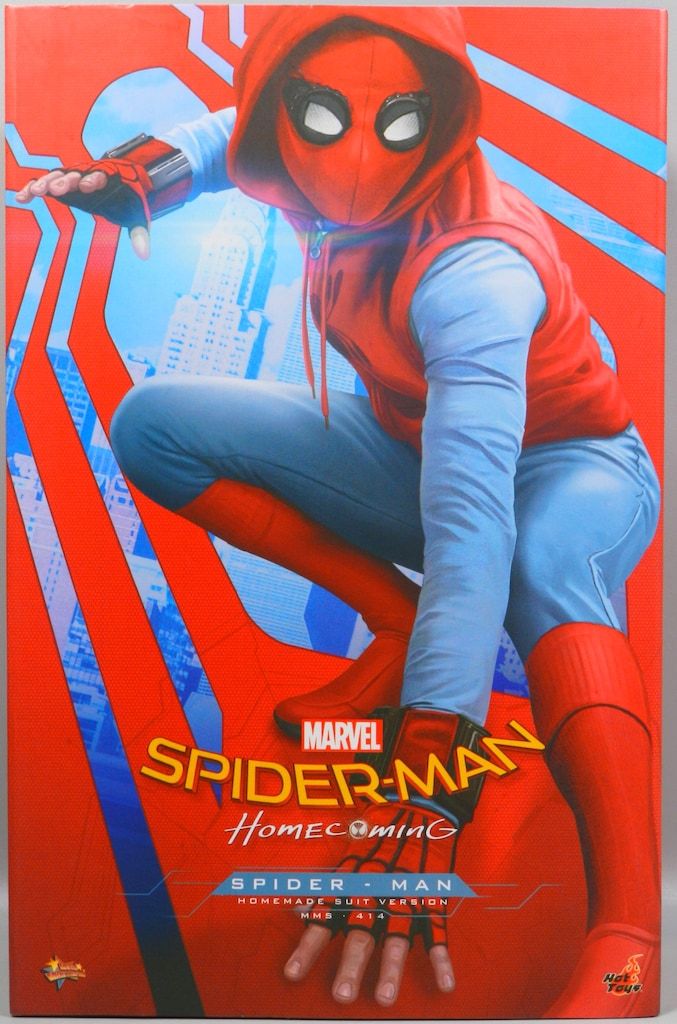 HOTTOYS MOVIE MASTERPIECE SPIDER MAN | HOMEMADE SUIT VERSION MMS414