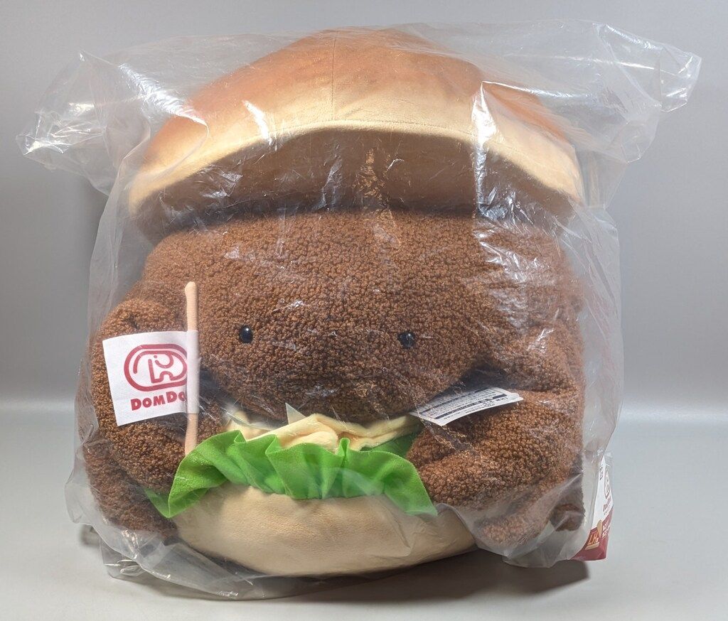 ドムドムバーガー タイトーくじ LH賞 カニバーガーぬいぐるみ 他 7点セット ドムドムバーガー タイトーくじ LH賞 カニバーガーぬいぐるみ 他