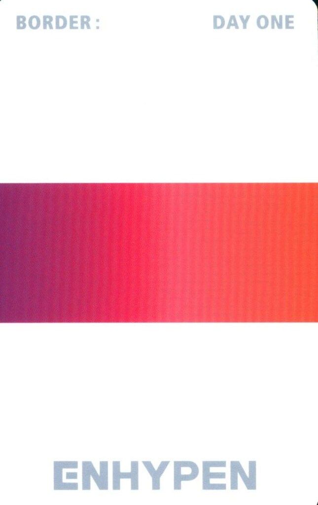 ENHYPEN BORDER:DAY ONE JAKE トレーディングカード - メルカリ