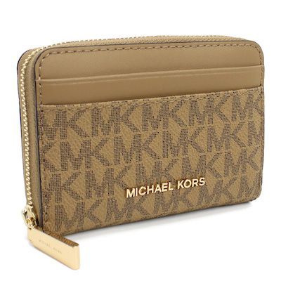 マイケルコース MICHAEL KORS JET SET 小銭入れ ミニ財布 32R5GJ6Z5V 297HUSK ブラウン系