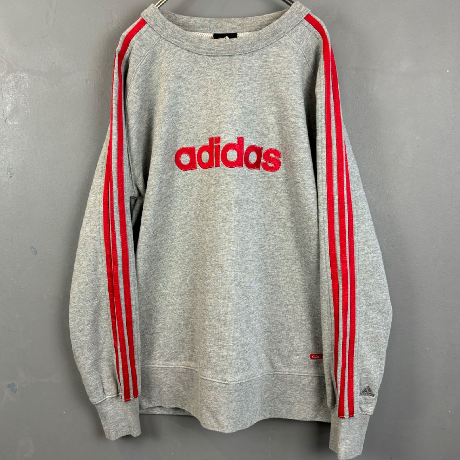 00s Y2K adidas archive アディダス スウェット トレーナー ラグラン 