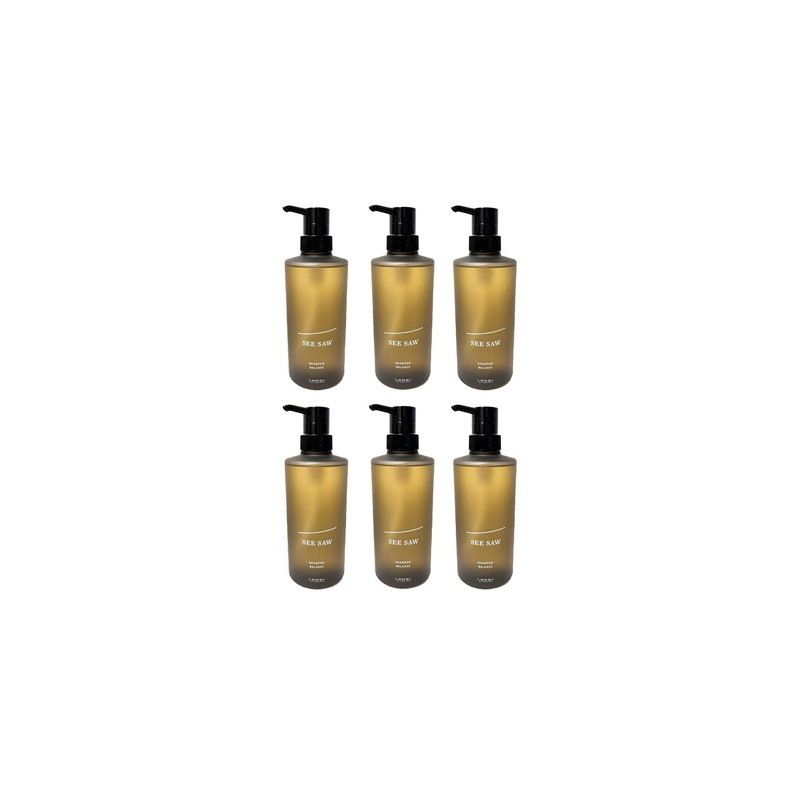 ルベル シーソー SEE/SAW シャンプーB バランス 500ml ×6セット