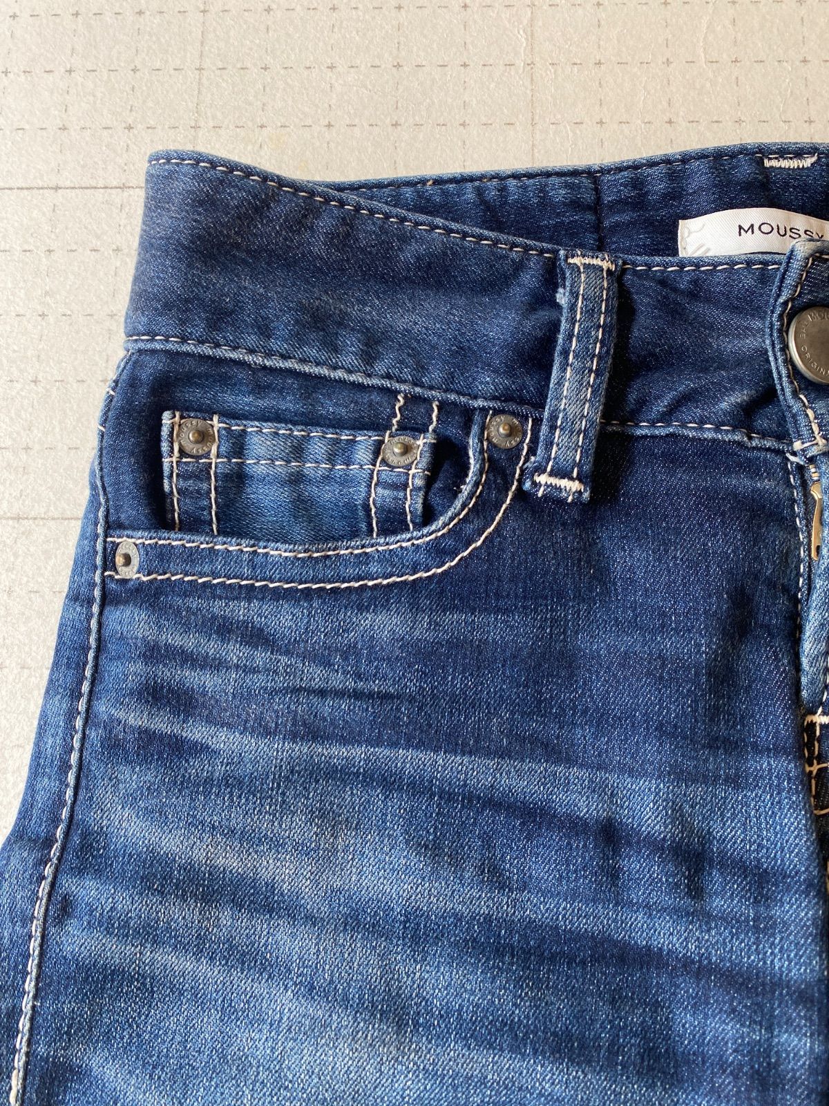 デニムパンツ 濃紺