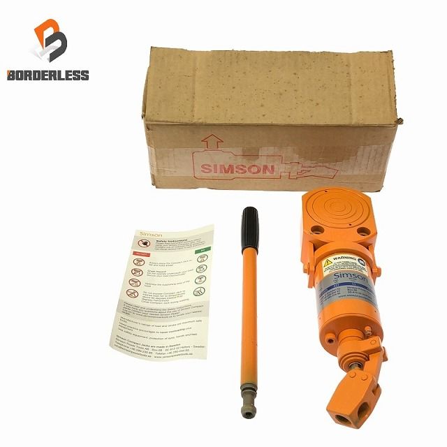 SIMSON 低床ジャッキ 2211SR ストローク 11mm Cap kN 227コンパクトジャッキー スウェーデン製