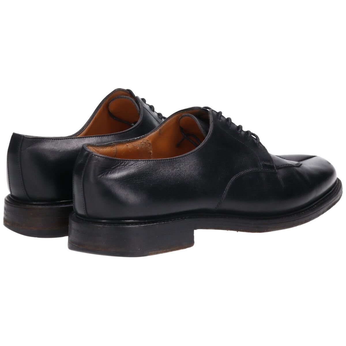 古着 ジェイエムウエストン J.M.Weston Uチップシューズ フランス製 8 D メンズ27.0 cm相当 saa 011841