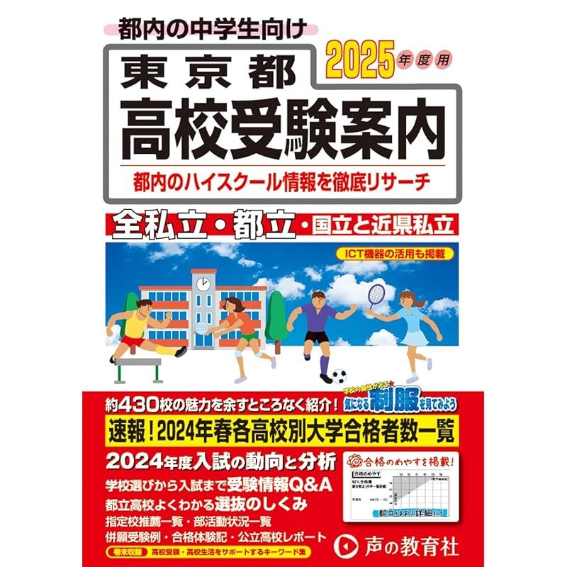 東京都高校受験案内 2025年度用