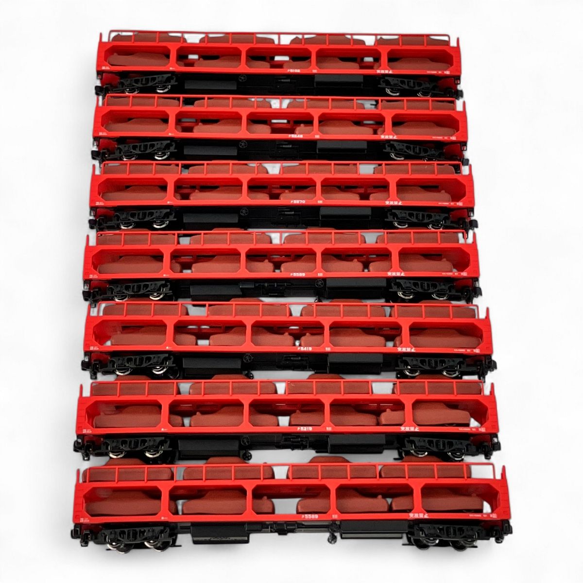 KATO` - KATO 10-1448他 ク5000 8両セット KATO 10-1448 ク5000 7両セット Nゲージ 鉄道模型 カトー 中古