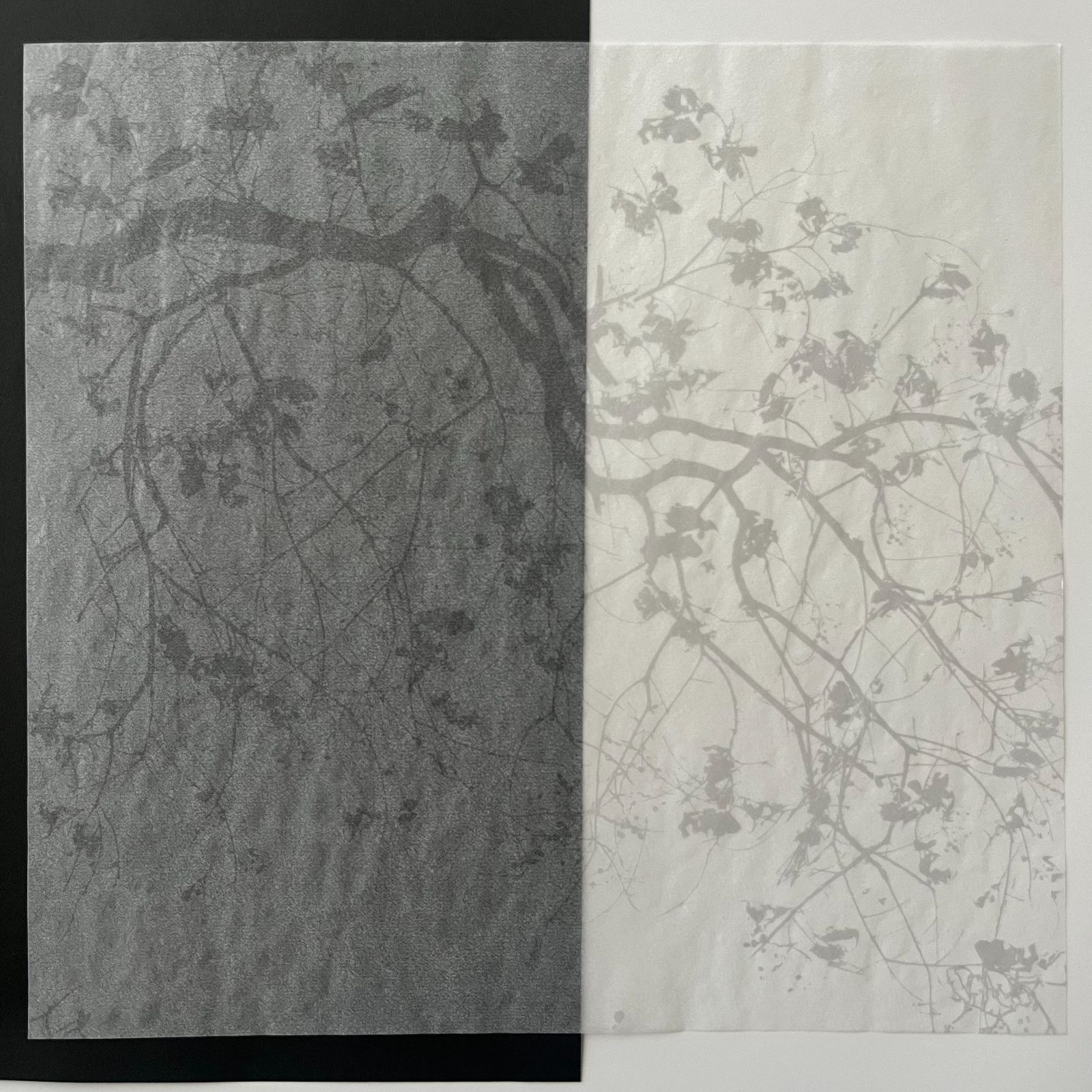 【100枚7500円@75＋送料1050円】当店オリジナルグラシン紙　中　no.1/2___ 36.5×47