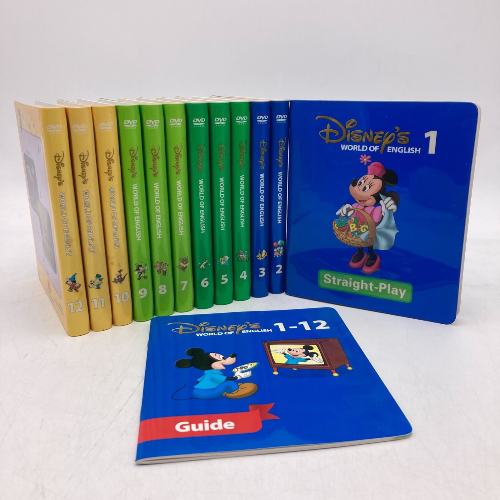 ストレートプレイ DVD　新子役　字幕付　ディズニー英語システム　603805 2018年 新子役 ストレートプレイDVD ディズニー英語システム DWE