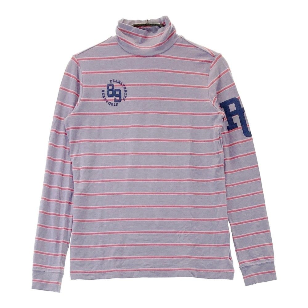 サイズ：0 PEARLY GATES パーリーゲイツ ハイネック 長袖Tシャツ