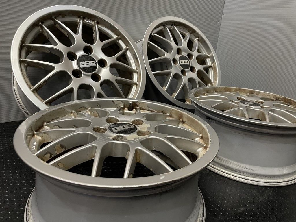 BBS RX250 社外ホイール 17インチ 4本 7.5J5HPCD112+45 VW