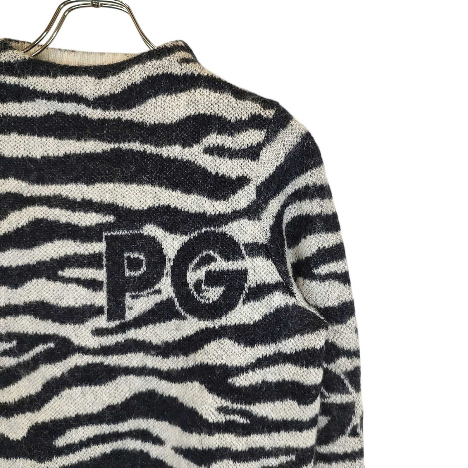 PEARLY GATES パーリーゲイツ ゼブラ柄 スカート・モックシャツ PEARLY