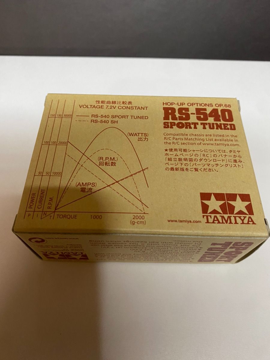 (未使用･未開封品)　タミヤ HOP-UP OPTIONS OP-68 RS-540スポーツチューン lok26k6 TAMIYA タミヤ】RS-540スポーツチューンモーター［OP-68