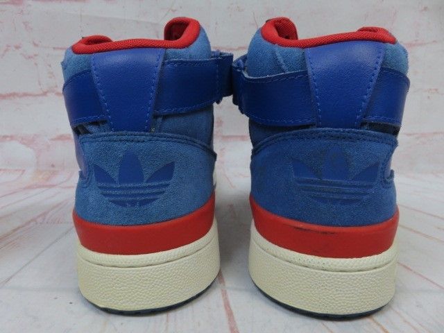 【中古】adidas ｱﾃﾞｨﾀﾞｽ ｽﾆｰｶｰ FORUM MID NBA PISTONS 060125 ﾌﾞﾙｰ 28.0cm 991804612