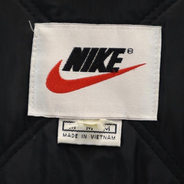 ♦︎白タグ　90s' NIKE ベンチコート♦︎ NIKE - 90s NIKE 白タグ ベンチコート ブラック オーバーサイズ