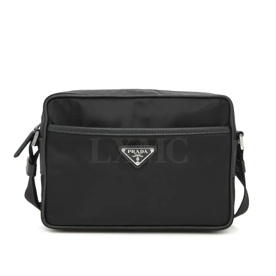 PRADA プラダ ReNylon リナイロン ショルダーバッグ 三角ロゴ ブラック クロスバック 2VH048