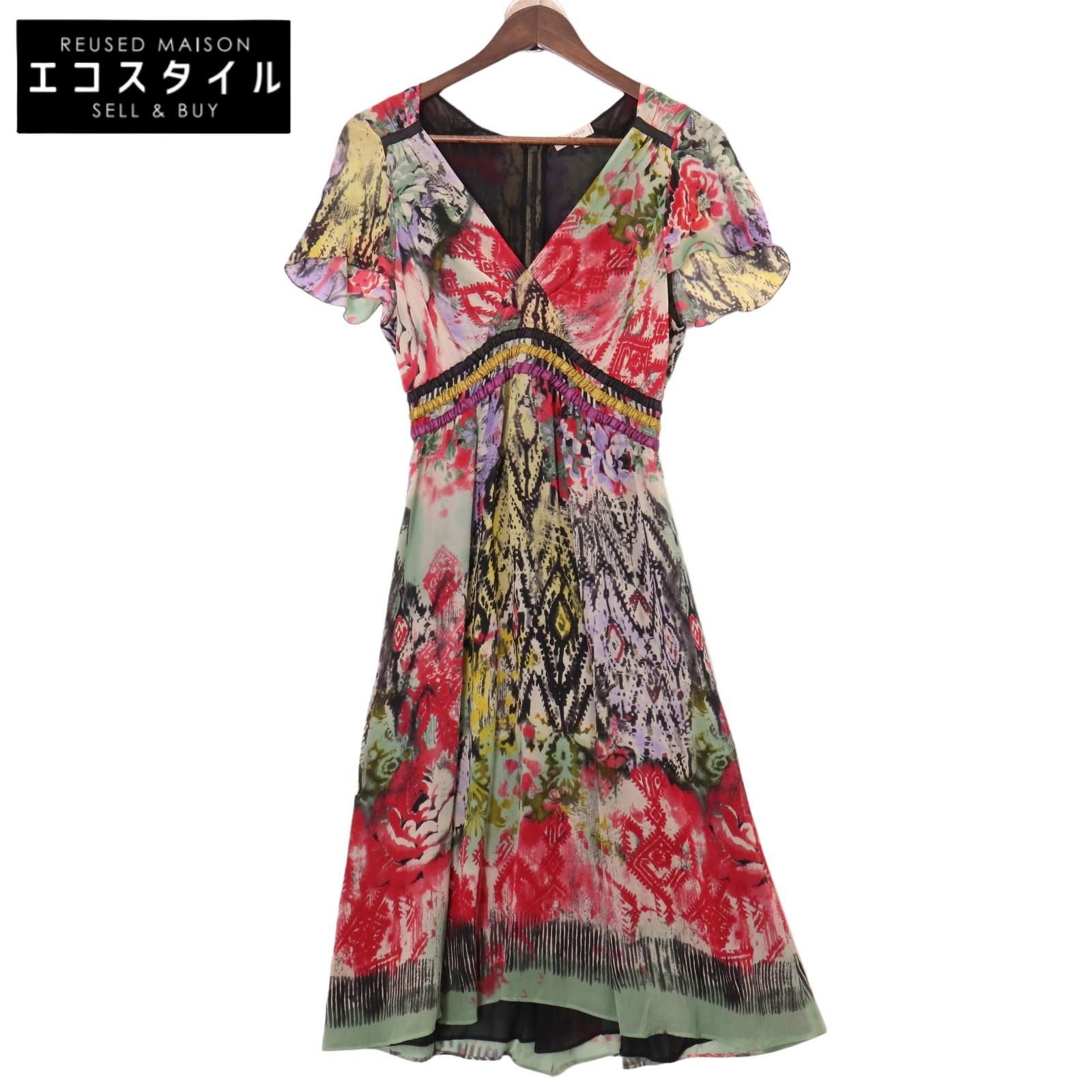 美品　エトロワンピース　ETRO 44 ETRO - ETRO(エトロ) ワンピース サイズ44 L レディース - 白